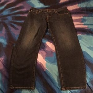 Levis, size W29, L30, dark blue